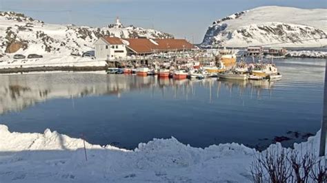 Live Mehamn Village Webcam, Troms og Finnmark, Norway.